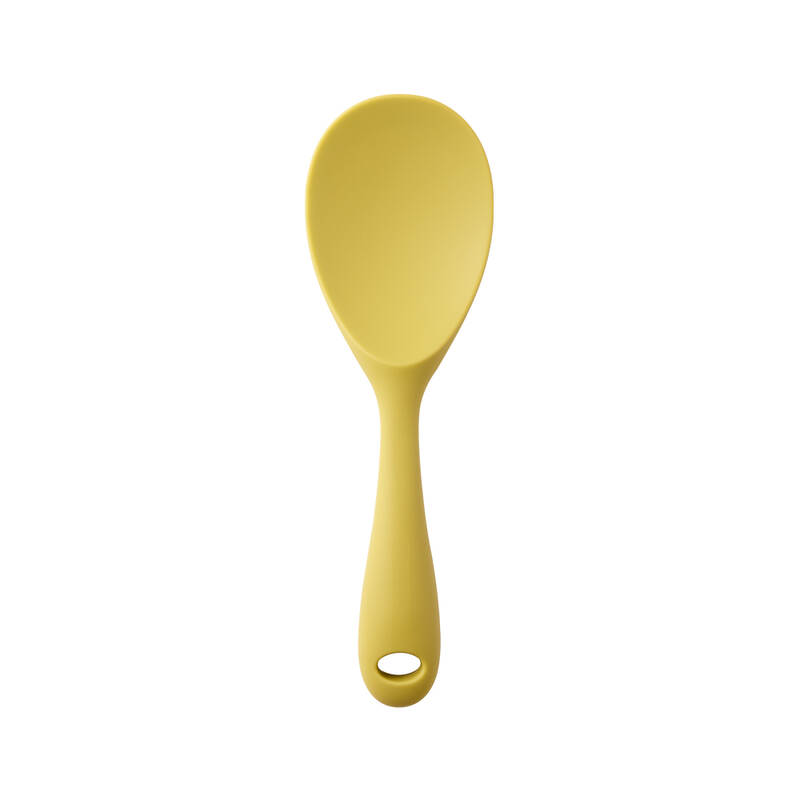 Muôi Múc Cơm Bằng Silicone LocknLock - 4 Màu (Vàng, Mint, Hồng, Xanh) - CKT207 image number null